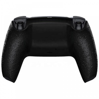 Coques de remplacement pour manettes de jeu, en caoutchouc noir personnalisé, coque arrière pour manette Dualsense PS5, coque inférieure
