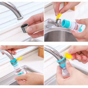 Adaptateur <span class=keywords><strong>de</strong></span> Robinet Universel Rotatif à 360° pour Économiseur d'Eau, Tête <span class=keywords><strong>de</strong></span> Douche Pivotante, Accessoire d'Évier <span class=keywords><strong>de</strong></span> <span class=keywords><strong>Cuisine</strong></span> - Product Image 4