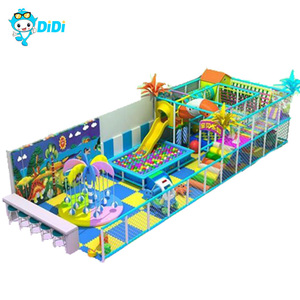 Parc d'aventure pour enfants Jeu d'intérieur Équipement de terrain de jeu <span class=keywords><strong>Jungle</strong></span> Gym Ball Pool Slide Play Center - Product Image 1