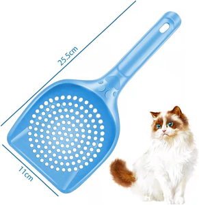 Plastic <b>Litter</b> Scoop Toilet for <b>Cats</b> With Small Hollow Design - Product Image 2