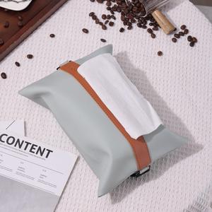 Boîte d'accoudoir de voiture créative, dossier de siège suspendu, multifonctionnel, sac à mouchoirs de voiture, pochette à mouchoirs - Product Image 4