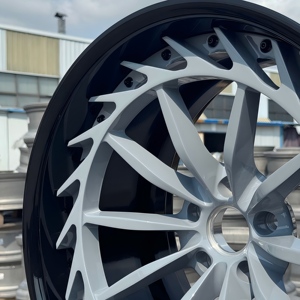 JWYC Juego de 2 Ruedas de Aleación de Aluminio 6061 Forjadas a Medida para Autos, de 18-24 Pulgadas, 5x112/5x130/5x114.3, para BMW, Audi, <span class=keywords><strong>Fiat</strong></span>, Ruedas de Carreras - Product Image 4