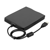 Unidad de Disquete Externa Móvil USB de 3.5 Pulgadas 1.44MB 2HD FDD con Cable USB para Laptop Notebook PC