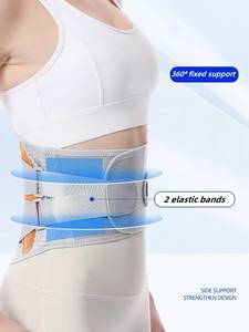 Penyangga Punggung untuk Nyeri Punggung Bawah, Penopang Lumbal Hernia Diskus, Sciatica, Arthritis Desain Bernapas yang Dapat Disesuaikan untuk Pria dan Wanita - Product Image 5