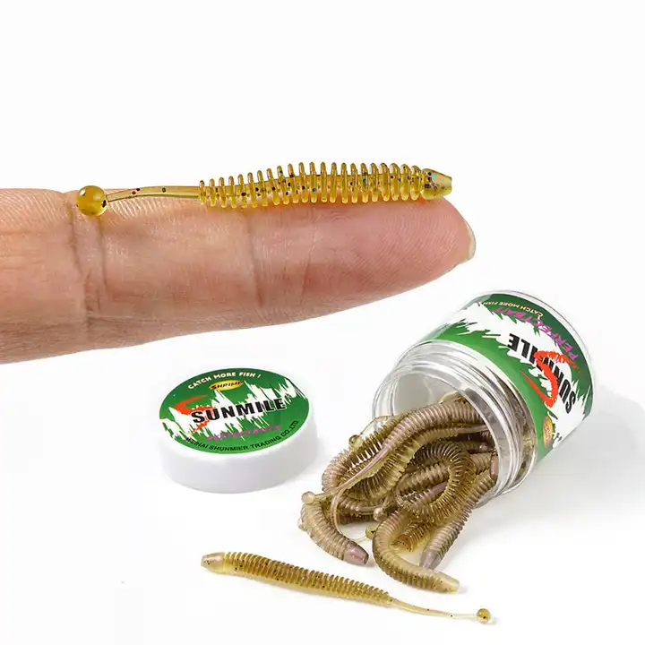 New Silicone Worm Soft Fishing Lures