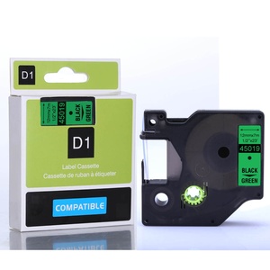 <span class=keywords><strong>Ruban</strong></span> <span class=keywords><strong>Dymo</strong></span> D1 12 mm compatible avec le papier d'impression 9 mm x 7 m, base blanche, lettres noires, <span class=keywords><strong>ruban</strong></span> adhésif 45013 - Product Image 6