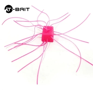 10 cái/túi 1.5g 1.7g 2.1g 2.9g tự làm Xúc xắc mềm mồi Silicone lụa Thu hút handmade Dòng Bass Màn hình câu cá mồi Xúc xắc hình dạng râu ria - Product Image 2