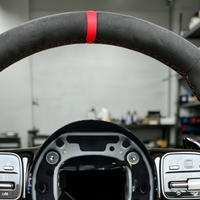 Volant de voiture sport en daim personnalisé pour Mercedes Benz AMG W218 W176 W177 W204 W205 W211 W167 G55 W213 C250 C300 E63s