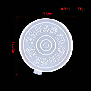 Moules de coulée en résine faits à la main pour bricolage ornements décoratifs Ins Style Silicone fusil de chasse coquille caboteur moule 2935 - Product Image 3