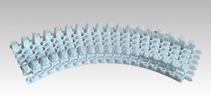 Nhựa POM tốc độ cao chuyển băng tải Modular vành đai - Product Image 5