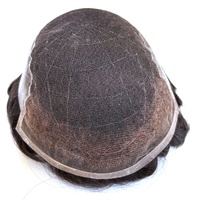 Über Nacht Versand Männliche Alopezie Prothese Perücken Indian Remy Echthaar Ersatz Französisch Spitze Front Q6 Haar Toupee für Männer