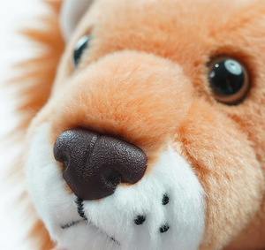 ตุ๊กตาสุนัขจิ้งจอก Syh1696 ขายส่ง ตุ๊กตาจำลองขนสั้นทำจากใยฝ้าย PP ตุ๊กตาสุนัขจิ้งจอกนอนหลับ ของเล่นบรรเทาความเครียด ของขวัญสำหรับเด็ก - Product Image 6