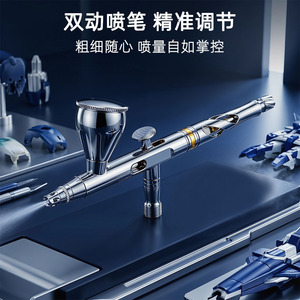 Aerógrafo Dayejiang 130AX con Boquillas de 0.2mm, 0.3mm y 0.5mm, Alimentación por Gravedad, Doble Acción, Herramienta para Pintura Artística - Product Image 4