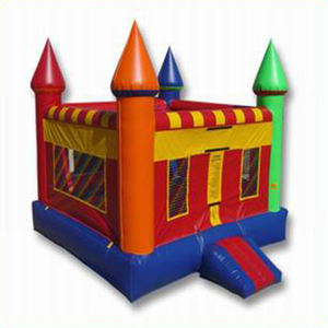 Château gonflable gonflable avec toboggan et piscine, maison gonflable princesse - Product Image 3
