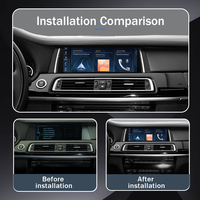 Écran Android 13 8 cœurs Snapdragon 665 pour BMW Série 7 F01 F02 730 740 10,25 pouces, multimédia sans fil CarPlay 4G SIM Google Play