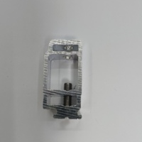 Tengshuo Connecteur de joint de colonne centrale dissimulé pour accessoires de porte coulissante, moderne, fin, durable, en aluminium 6063-T5, pour hôtel