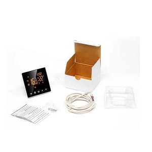 <span class=keywords><strong>Thermostat</strong></span> programmable 16A 7 jours pour hôtel, appartement, <span class=keywords><strong>chauffage</strong></span> par le sol, ABS traditionnel, miroir, WiFi Tuya, résistant au feu - Product Image 3