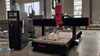 Machine de découpe CNC 4 axes 3 axes 1325 pour marbre, granit, pierre, pierres tombales et sculpture sur jade, pour carreaux et marbres