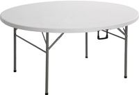 Tables pliantes de voyage d'extérieur en plastique pour événements
