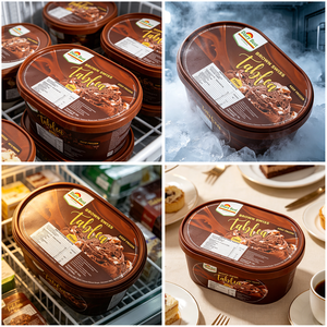 Étiquettes personnalisées pour aliments surgelés, résistantes à l'eau, en BOPP, autocollantes, en rouleau, pour contenants de chocolat, de crème glacée, emballages de congélation - Product Image 6