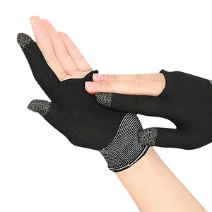 Guantes para Pantalla Táctil de Dos Dedos, Ligeros, Transpirables, de Nailon, para Juegos de Mesa, Billar, Uso en Verano - Product Image 5