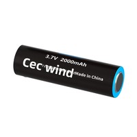 Batería de Litio 18650 de 3.7V Recargable con Puerto Tipo-C de Alta Capacidad para Bicicletas/Scooters Eléctricos, China