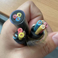 Câble électrique flexible isolé en PVC, 2 à 24 conducteurs, RVV 2*6mm, pour usage industriel, pour câbles électriques