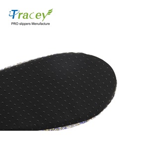 Chaussons d'hôtel antidérapants en lin et velours lavables pour les voyages - Product Image 4