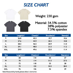 Camiseta reguladora de temperatura de algodón Inspirada en la marca 230gsm Regular Fit - Product Image 4