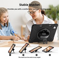 Étui de protection robuste pour tablette iPad 10 11e génération 2025, coque anti-chute tout compris, étui de protection pour tablette Air 5