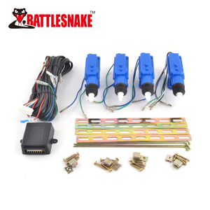 Màu xanh khóa cửa xe Thiết bị truyền động 360 độ xe Hệ thống khóa trung tâm phổ DC12V Hệ thống khóa trung tâm khóa cửa - Product Image 2