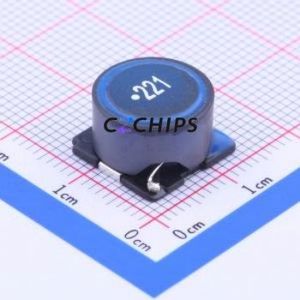 Inducteur de puissance SMDRS1275-221M, SMD, 12,5x12,5 mm (Inductance : 220 µH) (Précision : 20 % Courant nominal : 1,3 A) - Product Image 1