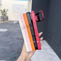 Étui de protection de luxe pour objectif avec support pour iPhone 18 Pro 17 Pro Max 16 15 14 13 12, compatible avec le chargement sans fil et magnétique