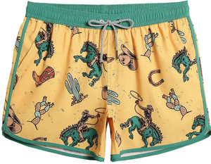 Men's Printed Board <b>Shorts</b> Drawstring <b>Swim</b> Trunks Quick Dry Beach <b>Shorts</b> - Product Image 1