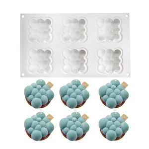 Moule à gâteau en silicone en forme de nuage personnalisé avec logo, pour mousse et desserts, outils de pâtisserie, vente en gros - Product Image 2
