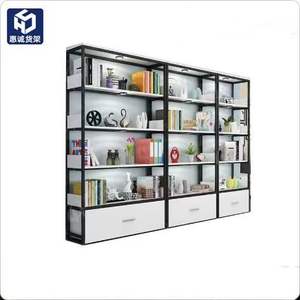 Étagères de supermarché multicouches simple face personnalisées pour les salons de beauté Marchandises d'affichage de gondole à usage léger - Product Image 1