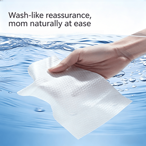 Lingettes humides jetables non tissées de haute qualité, écologiques, pour le nettoyage domestique, 80 lingettes, vente en gros OEM - Product Image 3