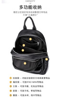 Sac à dos élégant pour femme, sac à dos en cuir vintage de haute qualité pour femmes, sac d'école, sac de voyage, sac à dos pour femmes