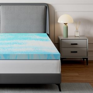 Topper Materasso in Memory Foam Rinfrescante da 2 Pollici Misura Queen con Effetto Slow-Rebound per Alleviare la Pressione e Comfort Morbido - Product Image 6
