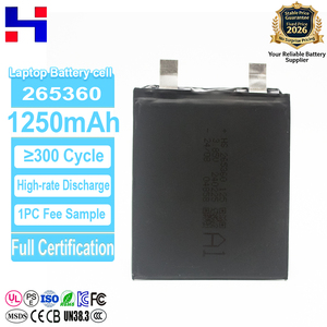 3.85V 1250mAh Lithium Polymeer Batterij 265360 Hoge Spanning Oplaadbare Lipo Cel voor POS Terminal Apple Laptop Batterij - Product Image 1