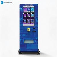 Máquina Expendedora Compacta de Alta Rentabilidad para Productos Pequeños, Cosméticos y Snacks, con Dispensador de Tarjetas, Monedas, Billetes, Tarjetas de Crédito y Pago por Código QR