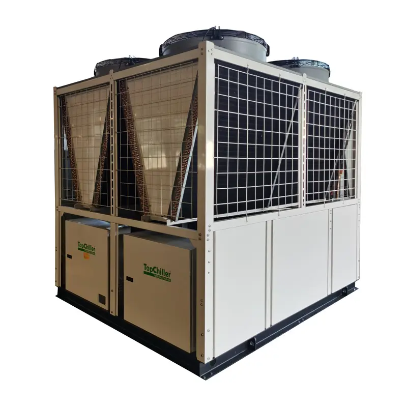 공장 직접 80HP 70 톤 250KW 수냉식 시스템 공냉식 스크류 냉각기 냉각 장비