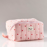 Sacs de créateur floraux, sac à roulettes matelassé, grande capacité, trousse de toilette avec porte-brosse intégré