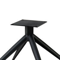 Prix d'usine en gros Cadre de chaise en métal noir Pied Accessoires de meubles Quincaillerie Cadre de chaise de canapé