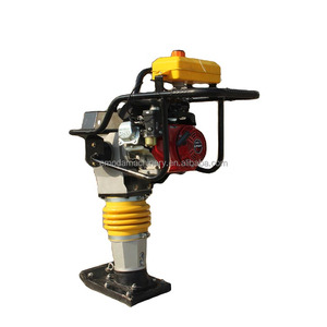 Xách tay nhỏ gọn Xăng đất cát đất wacker tác động nhảy Jack Máy đầm rung Đầm rammer kim loại sản phẩm nóng 80 - Product Image 2