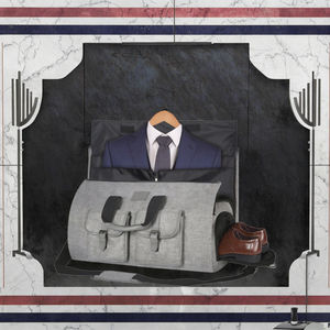 Sac de sport pour homme Ozuko 9288, nouveau design, grande capacité, compartiment imperméable pour chaussures, pliable, sac de voyage pour la nuit - Product Image 2