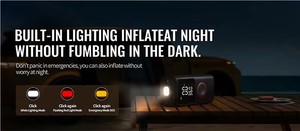 4000mAh xe lốp Inflator kỹ thuật số cho xe đạp xe 150 PSI mini thông minh lốp Inflator Màn hình Màn hình máy bơm không khí có thể sạc lại - Product Image 6