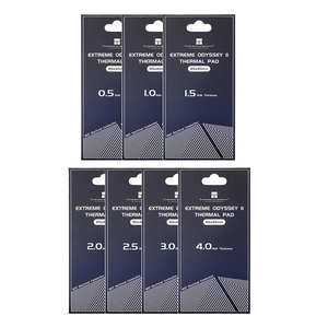 Coussin thermique conducteur de haute température Stock Custom Odyssey Gelid 0,25-2 mm en silicone/<span class=keywords><strong>TIM</strong></span> pour GPU, CPU, ordinateur portable - Product Image 4