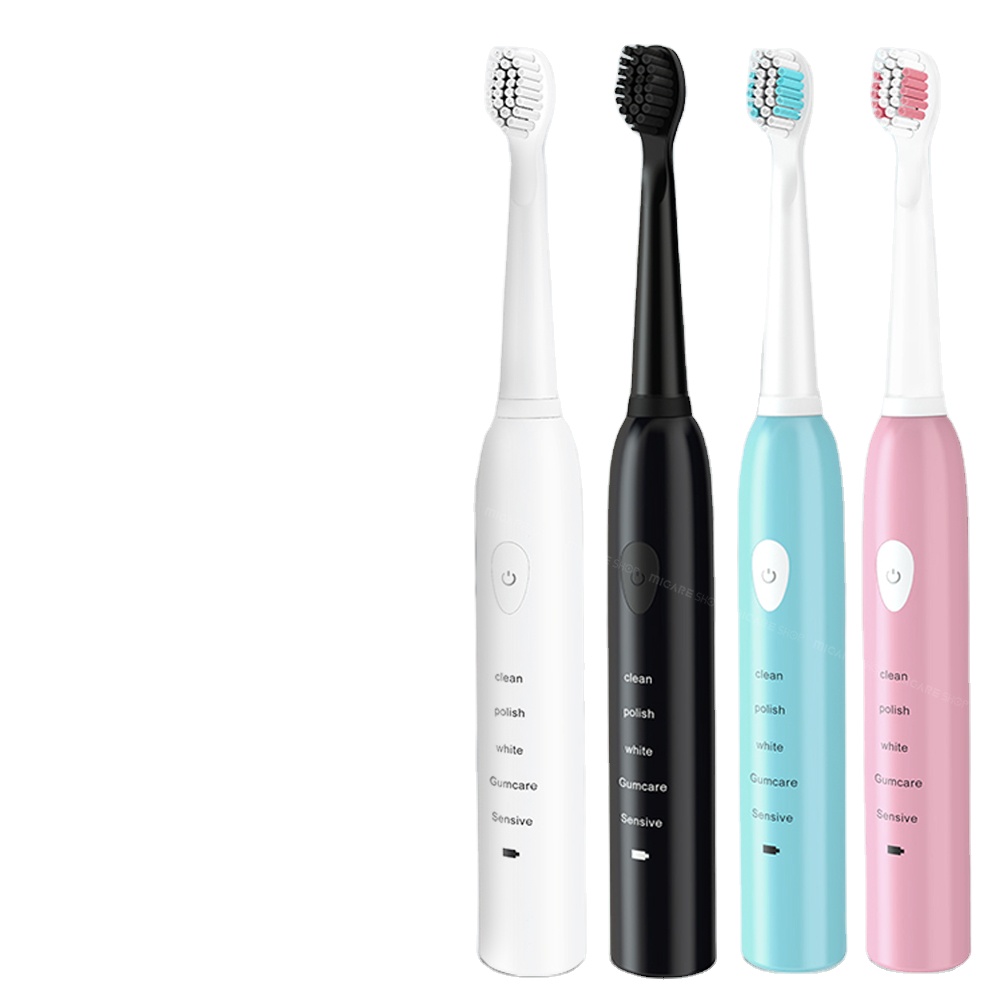 Мощная Ультразвуковая звуковая электрическая зубная щетка USB перезаряжаемая зубная щетка для взрослых электронная моющаяся отбеливающая зубная щетка