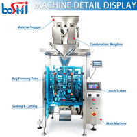 Machine d'emballage automatique pour sachets de snacks granulés 5G, cacahuètes, sel, sucre blanc, riz multigrains cuit